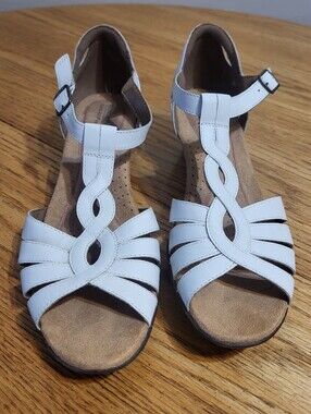 🖤 Rockport Cobb Hill Collection Leather Sandals sz 10